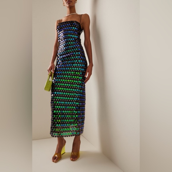 The New Arrivals Dresses & Skirts - The New Arrivals Ilkyaz Ozel - Phoenix Sequin Maxi Dress - FR 34 / US 2